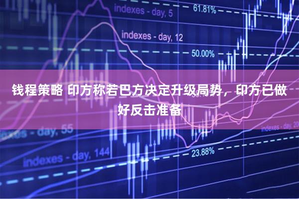 钱程策略 印方称若巴方决定升级局势，印方已做好反击准备