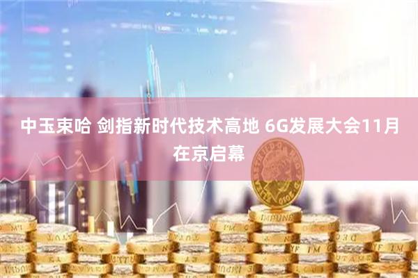 中玉束哈 剑指新时代技术高地 6G发展大会11月在京启幕