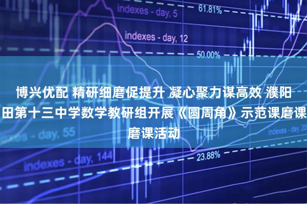 博兴优配 精研细磨促提升 凝心聚力谋高效 濮阳市油田第十三中学数学教研组开展《圆周角》示范课磨课活动